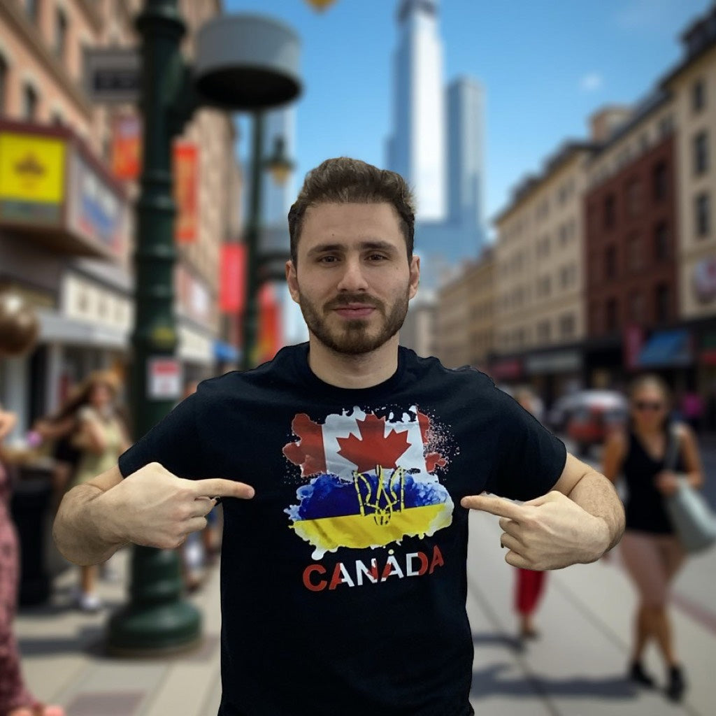 Canada-Ukraine Unity T-Shirt