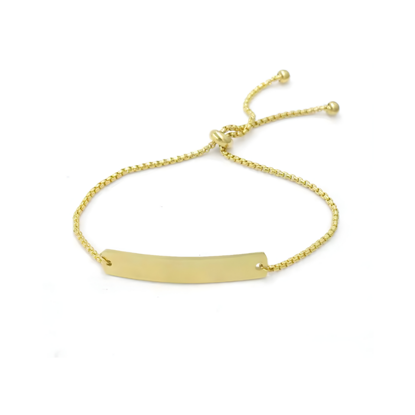 Personalized Heart Bracelet