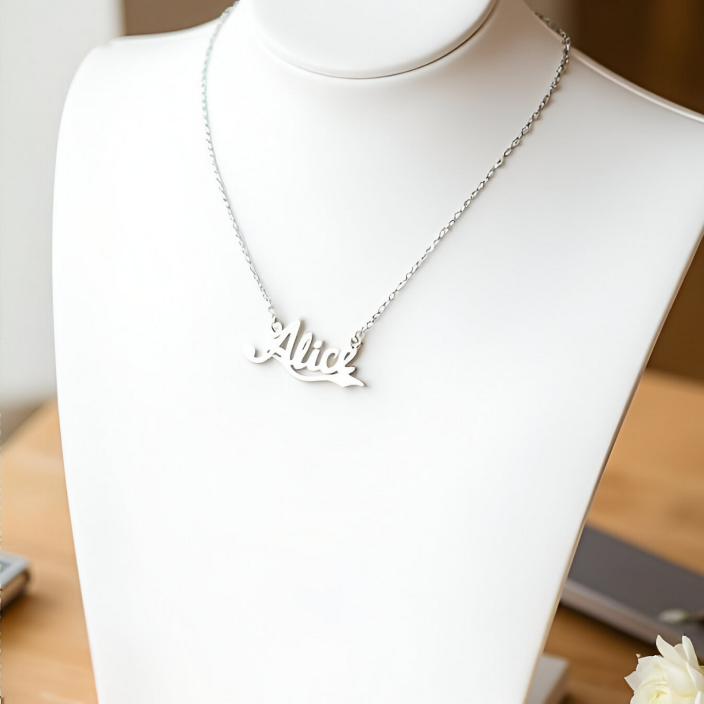 Custom Sterling Silver "Alice" Necklace