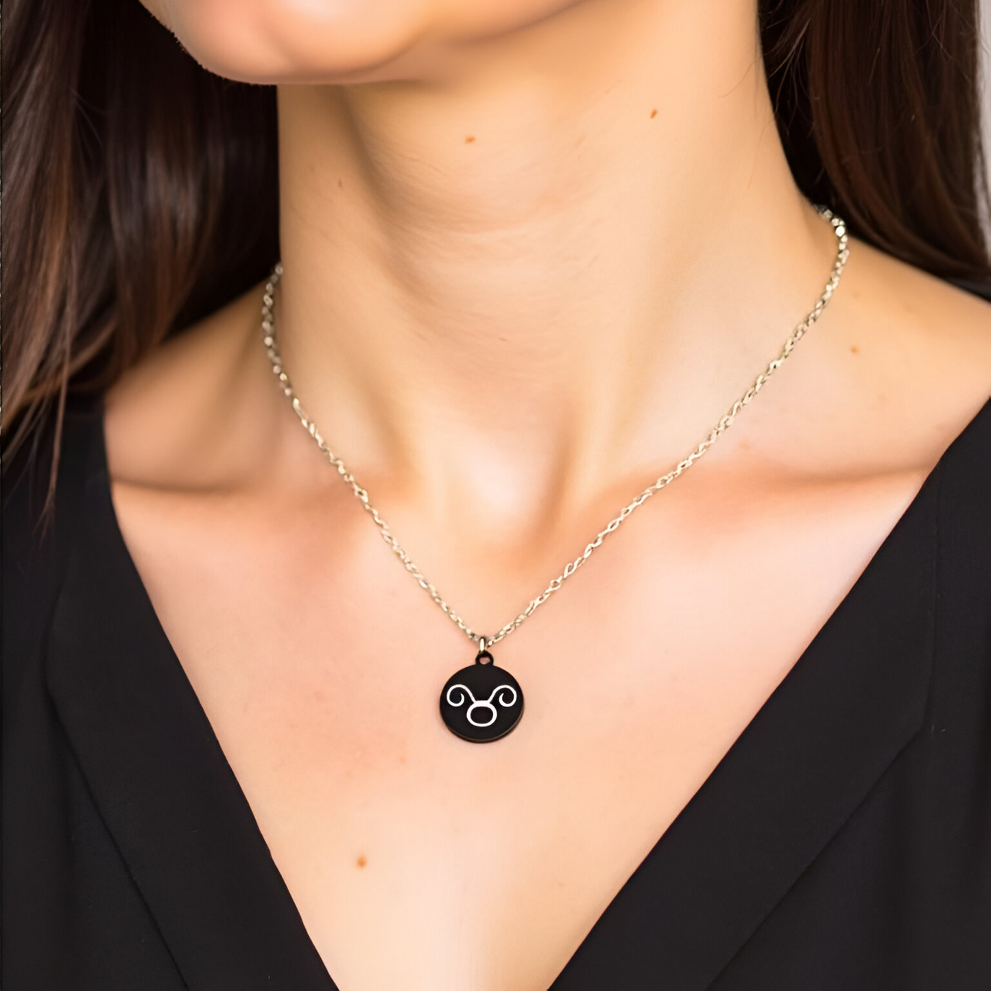 Personalized Zodiac Pendant Necklace