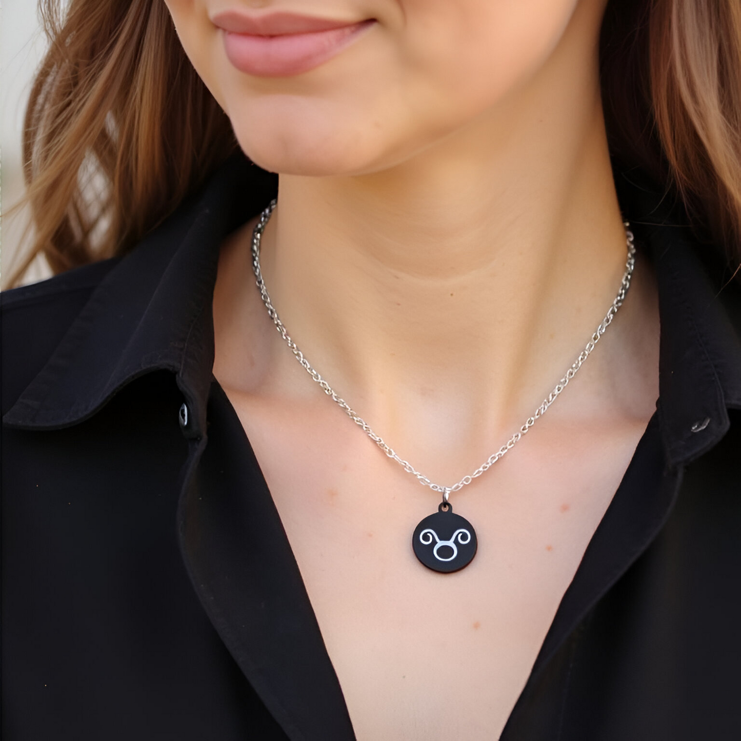 Personalized Zodiac Pendant Necklace