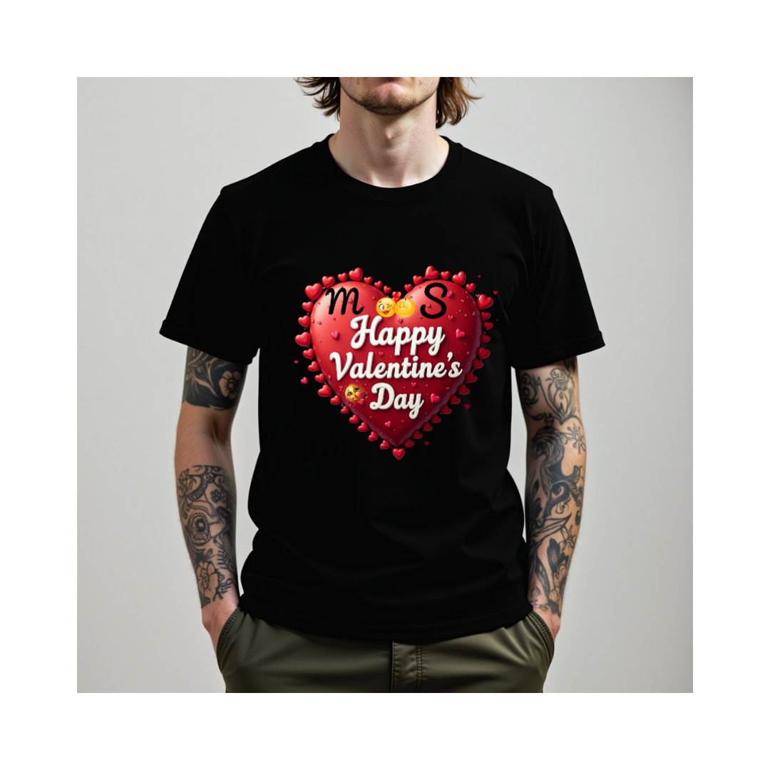 Personalized Valentine's Day T-Shirt