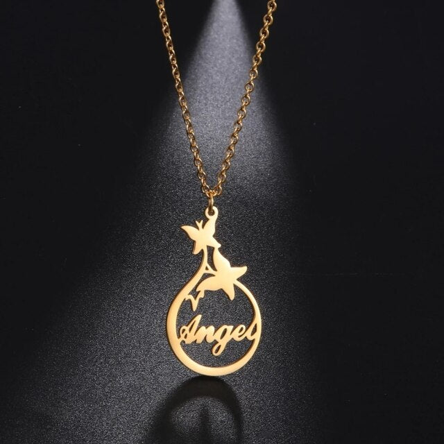 Pure Silver Personalized Necklace