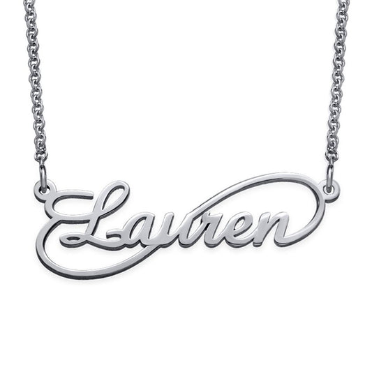 Sterling silver 925 & Gold 14k plated infinity Necklace