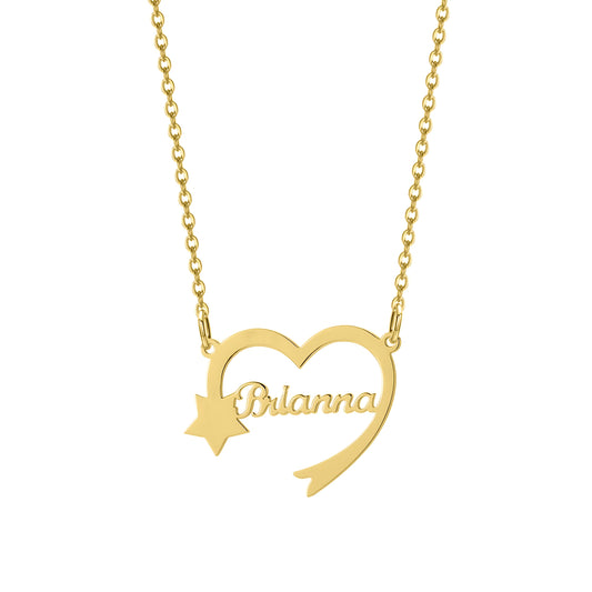 Sterling silver 925 & Gold 14k plated Necklace