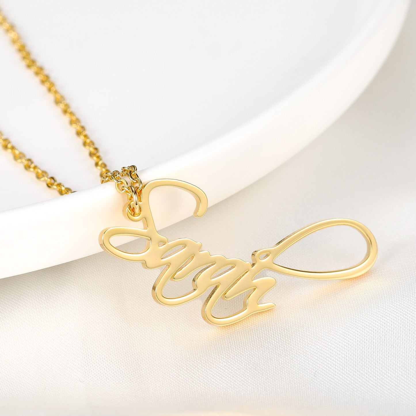 Sterling silver 925 & Gold 14k plated Necklace