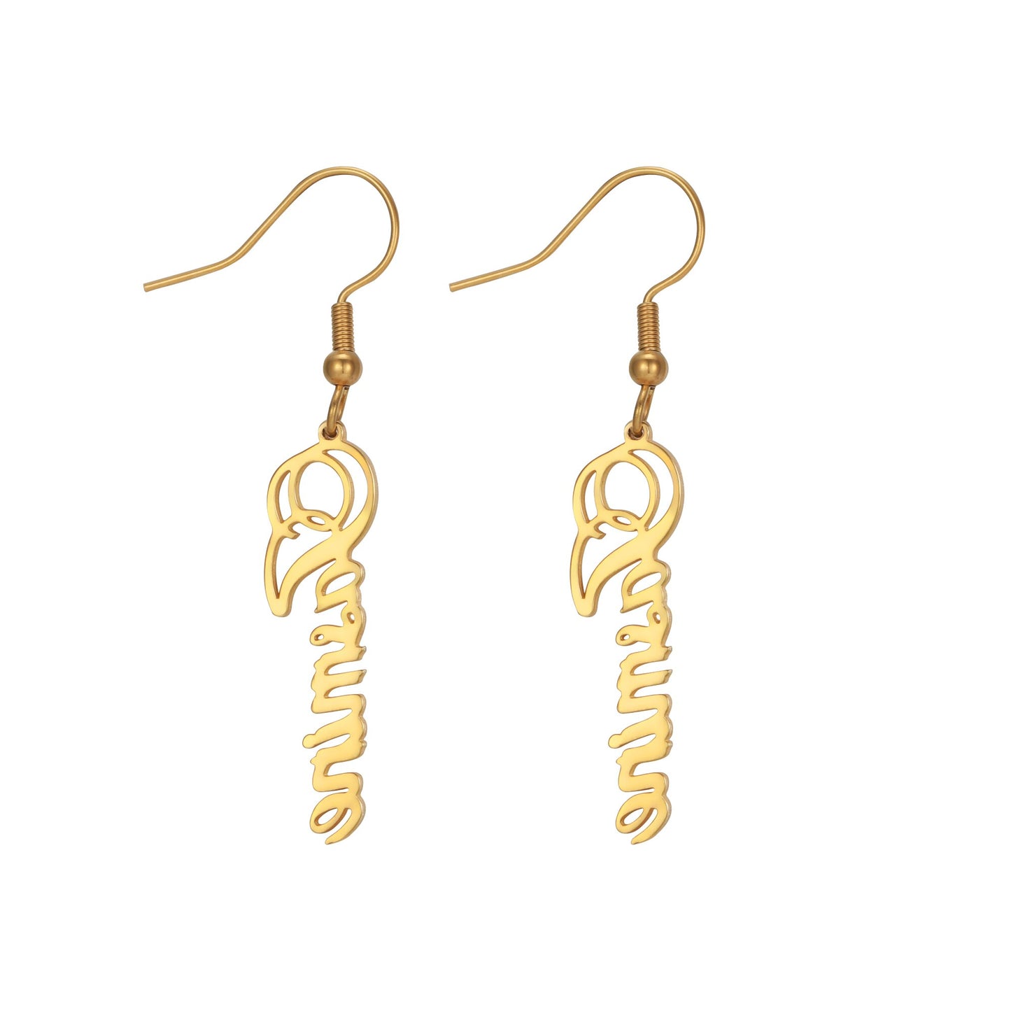 Sterling silver 925 & Gold 14k plated earrings