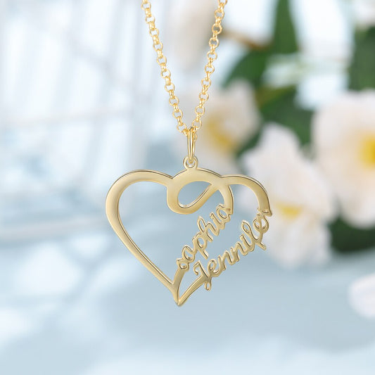 Sterling silver 925 & Gold 14k plated Necklace