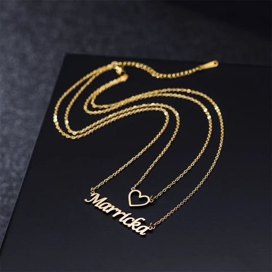 Sterling silver 925 & Gold 14k plated Necklace