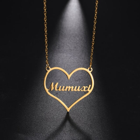 Heart Necklace – La Voila Jewelery
